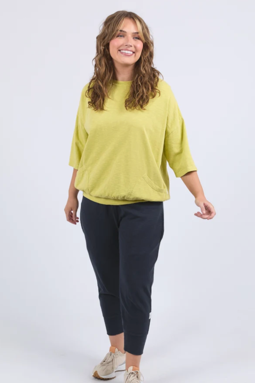 Elm Mazie Sweat - Lime
