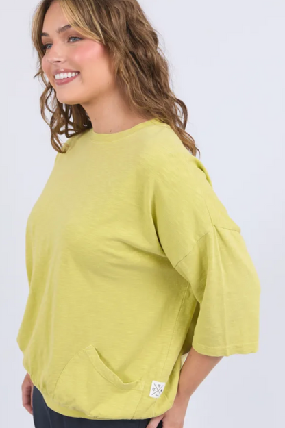 Elm Mazie Sweat - Lime