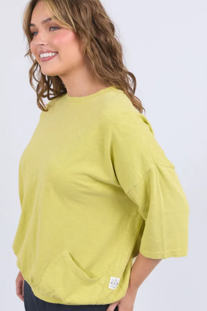 Elm Mazie Sweat - Lime