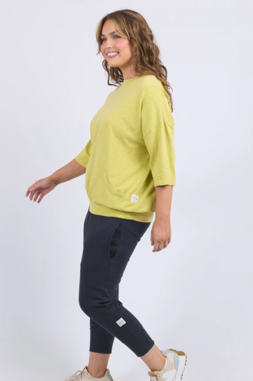 Elm Mazie Sweat - Lime