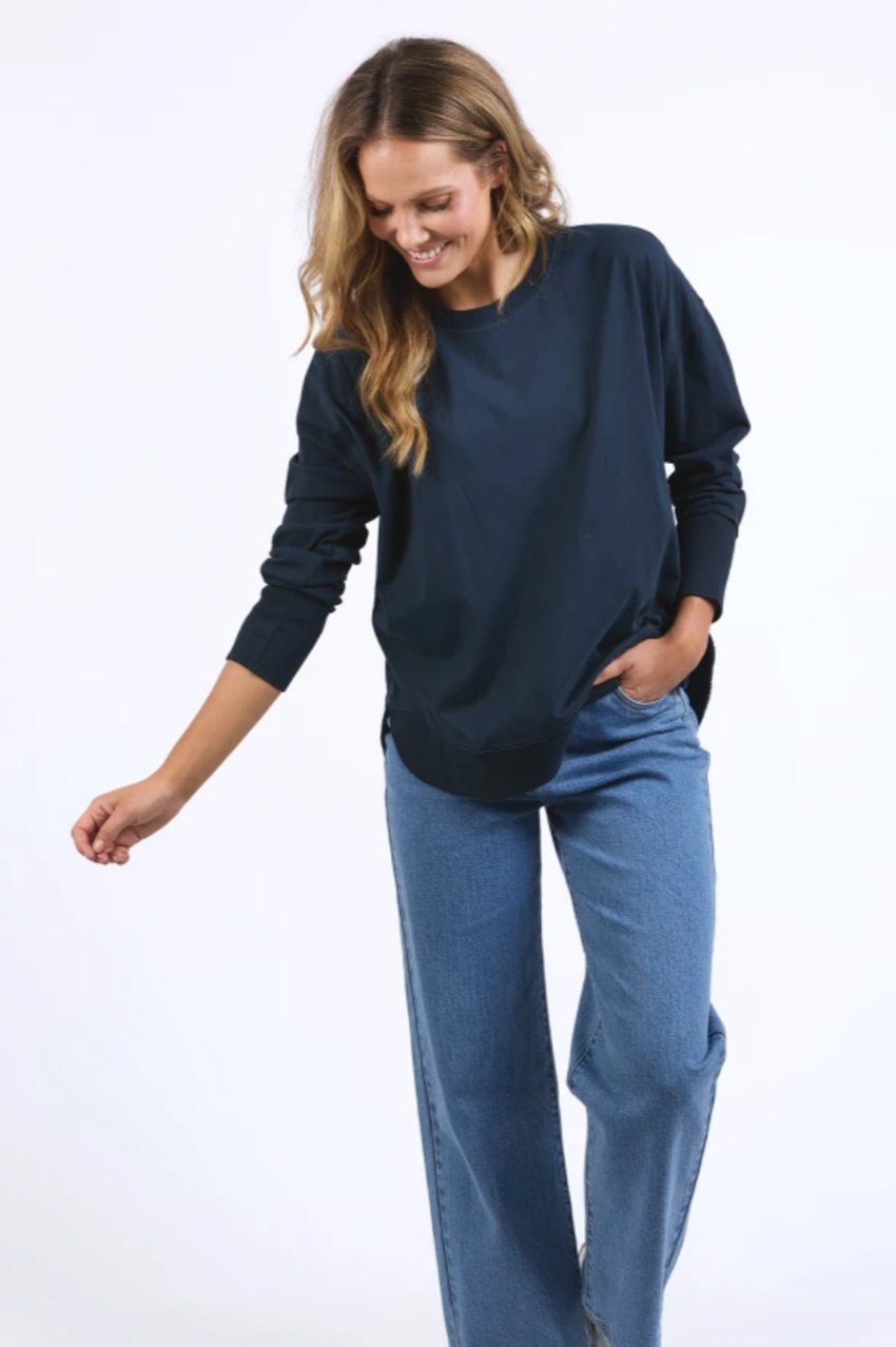 Foxwood Farrah L/S - Dk Sapphire