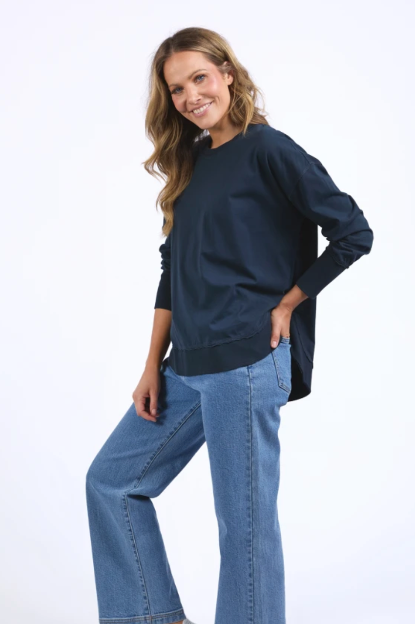 Foxwood Farrah L/S - Dk Sapphire