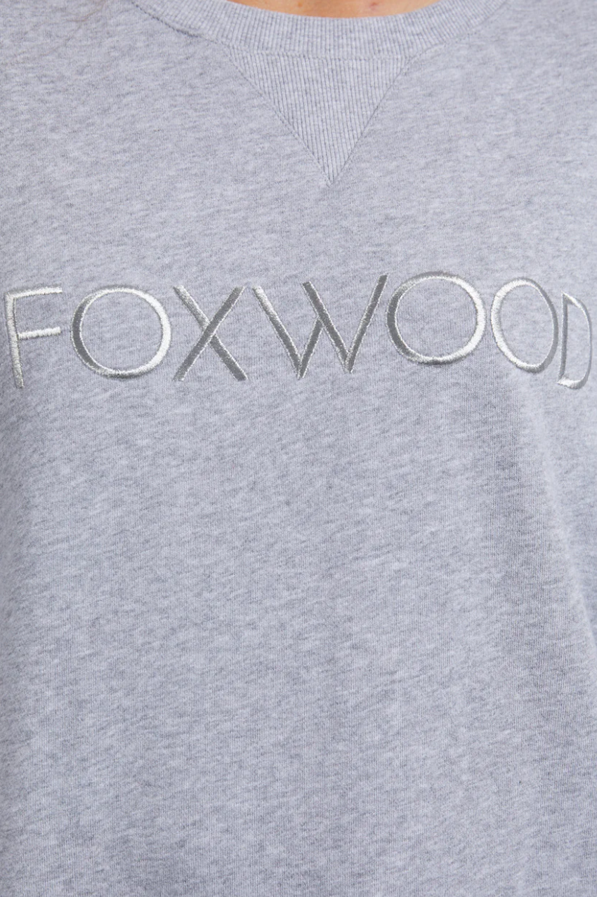 Foxwood Simplified Crew - Grey Marle