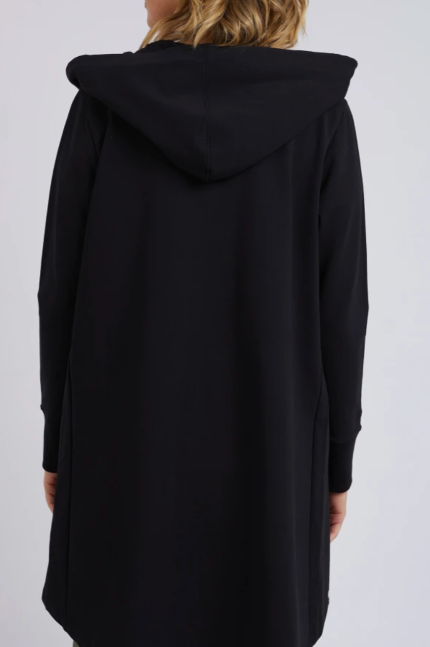 Elm Mara Zip Hoodie - Black