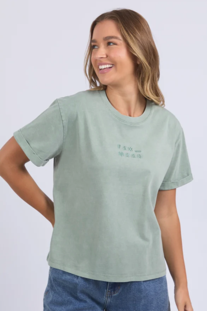 Foxwood Huntleigh Oversized Tee - Iceberg