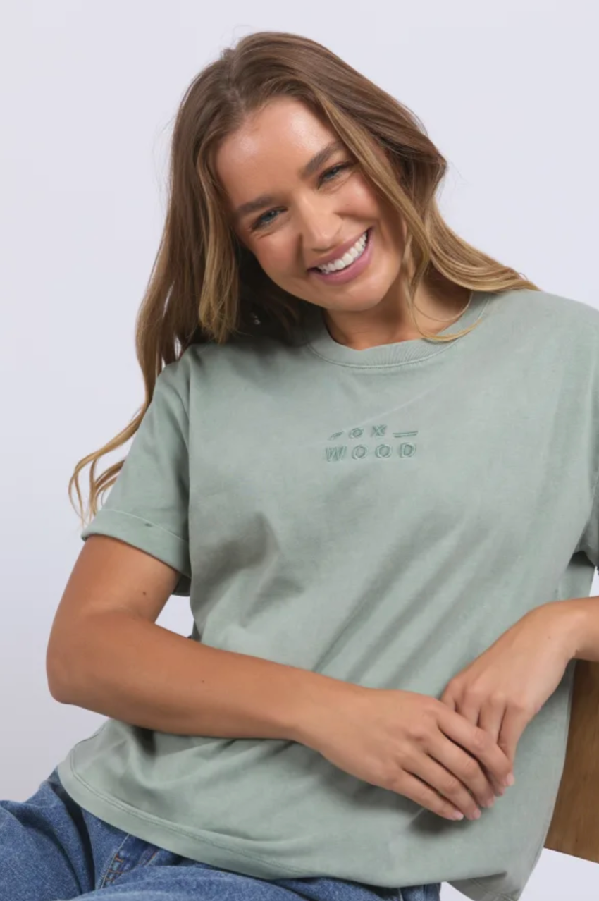 Foxwood Huntleigh Oversized Tee - Iceberg
