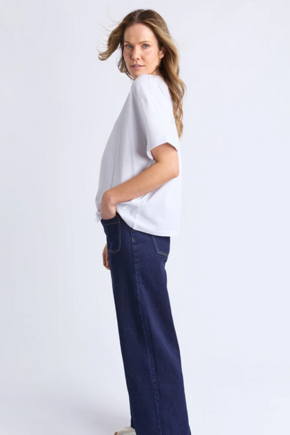Foxwood Huntleigh Oversized Tee - White