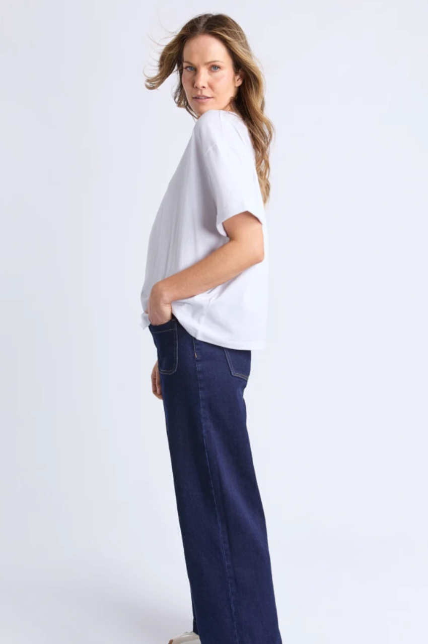 Foxwood Huntleigh Oversized Tee - White