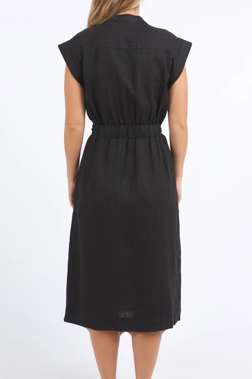 Harlow Midi Dress - Black