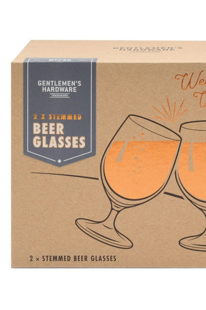 Tulip Beer Glasses - Set of 2