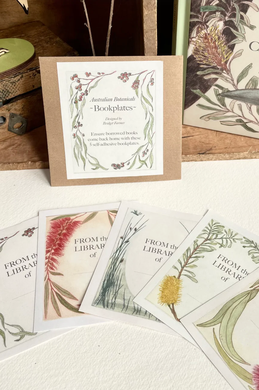 Bookplates - Australian Botanicals Set 5