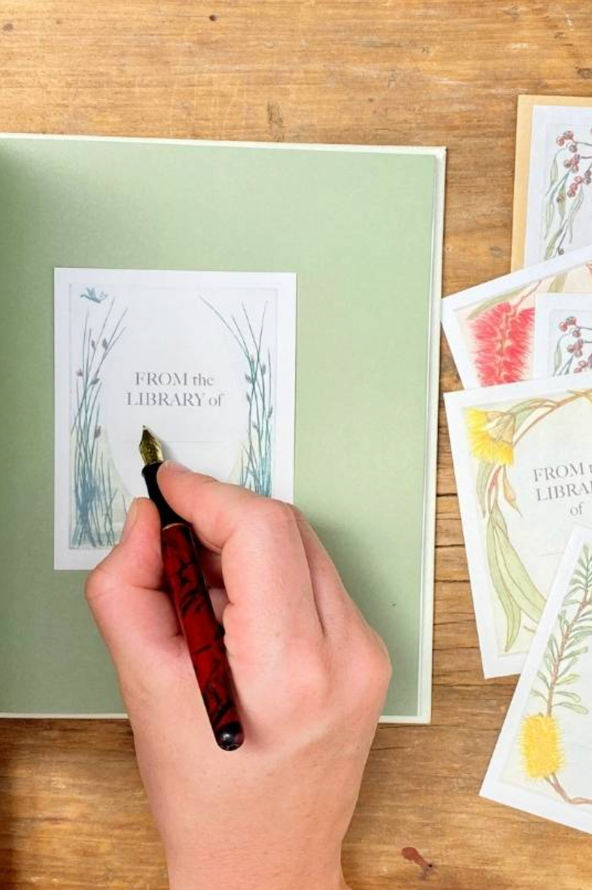 Bookplates - Australian Botanicals Set 5