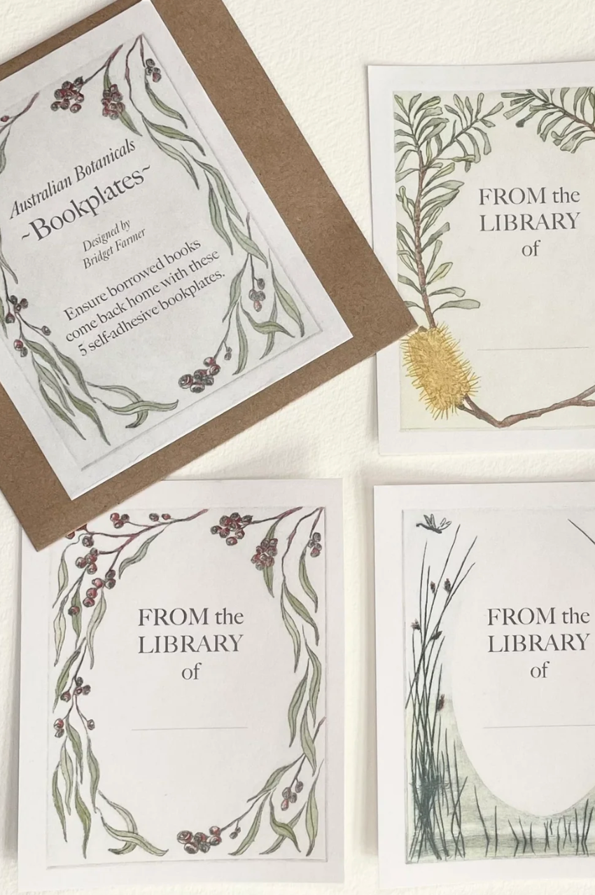 Bookplates - Australian Botanicals Set 5