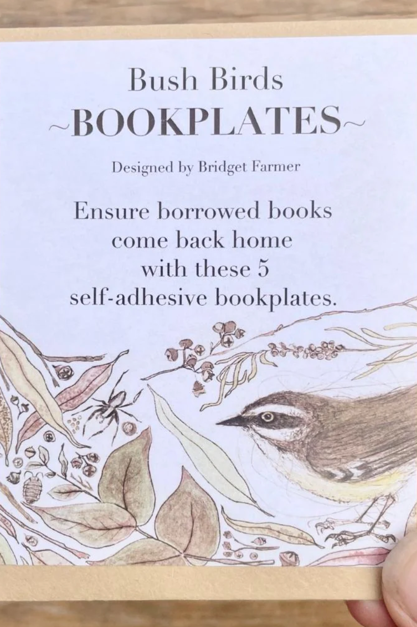Bookplates - Bush Birds