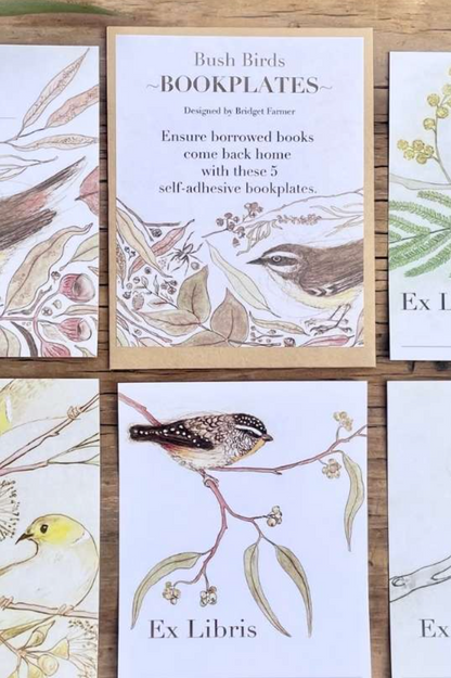 Bookplates - Bush Birds