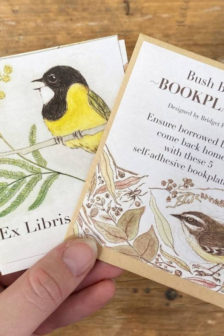 Bookplates - Bush Birds