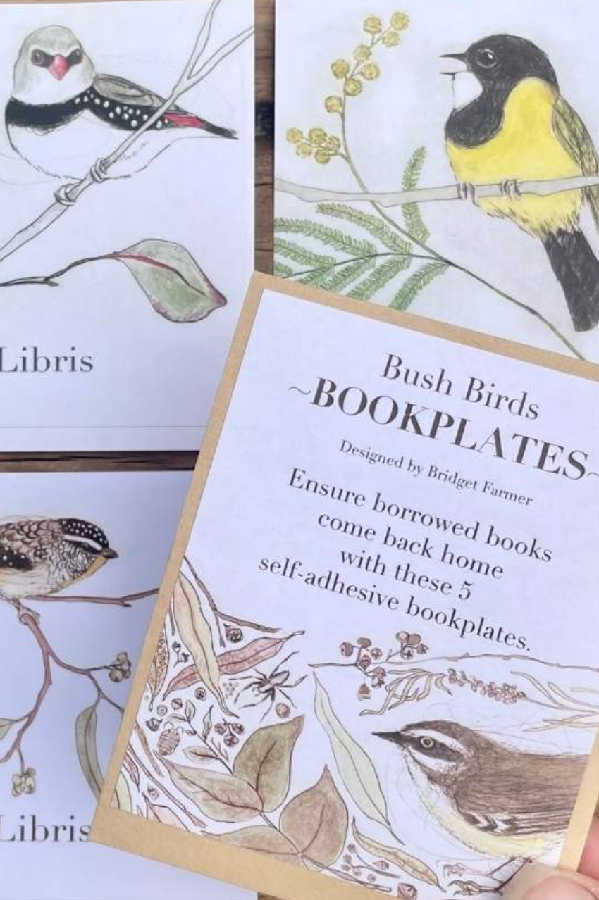 Bookplates - Bush Birds