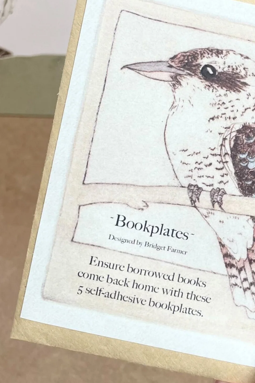 Bookplates - Kookaburra Set 5