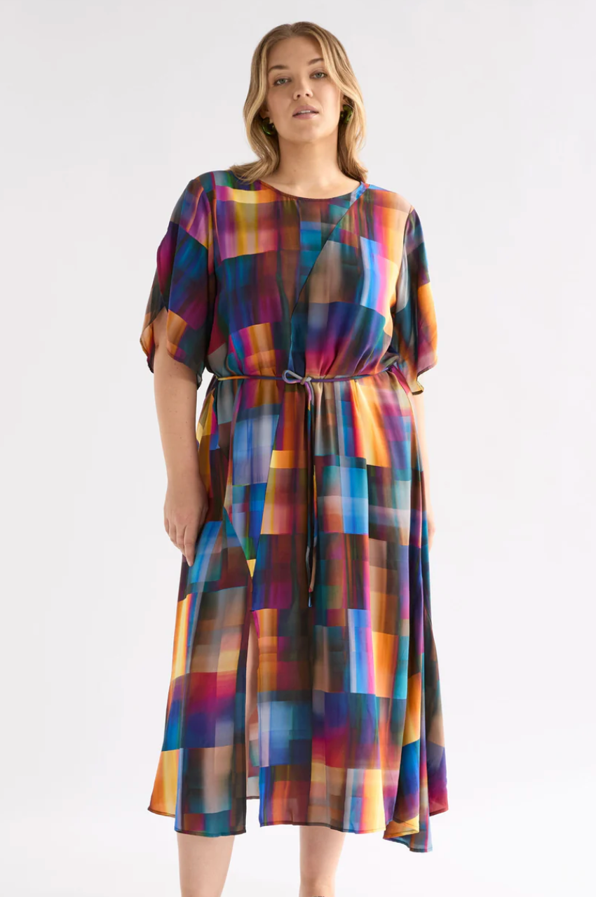 Elk Byde Dress - Ekko Print