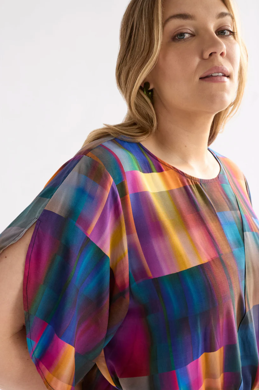 Elk Byde Dress - Ekko Print