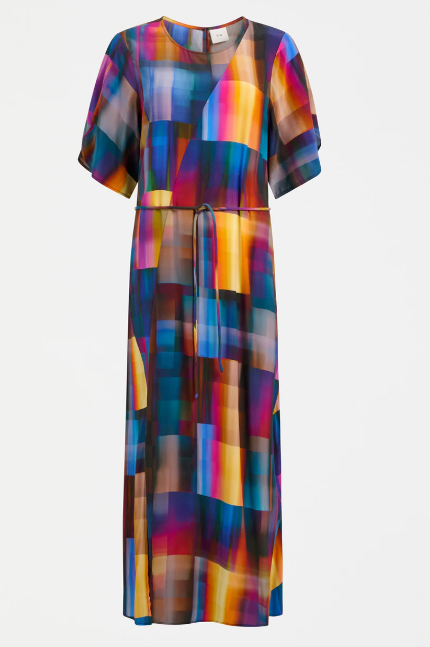 Elk Byde Dress - Ekko Print