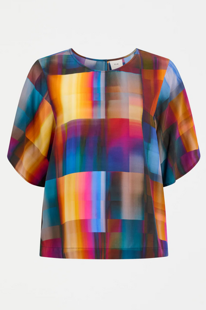 Elk Byde Top - Ekko Print