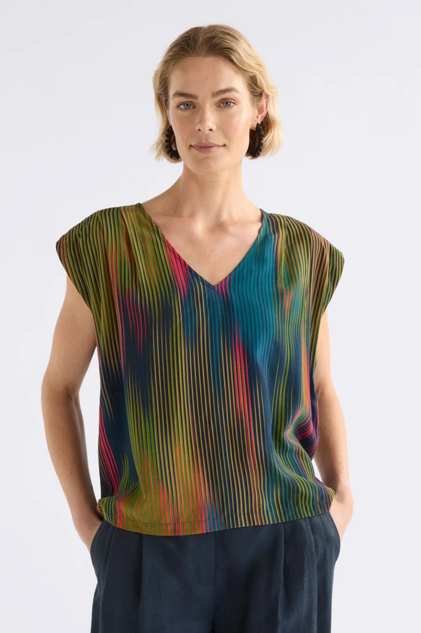 Elk Kirra Top - Arran Stripe Print