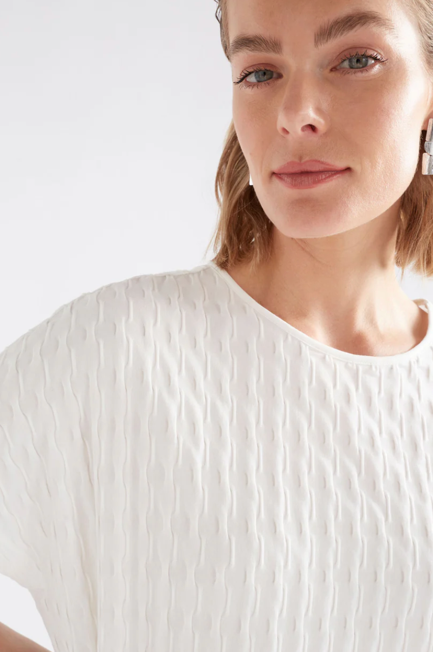Elk Orta Boxy Tshirt - White
