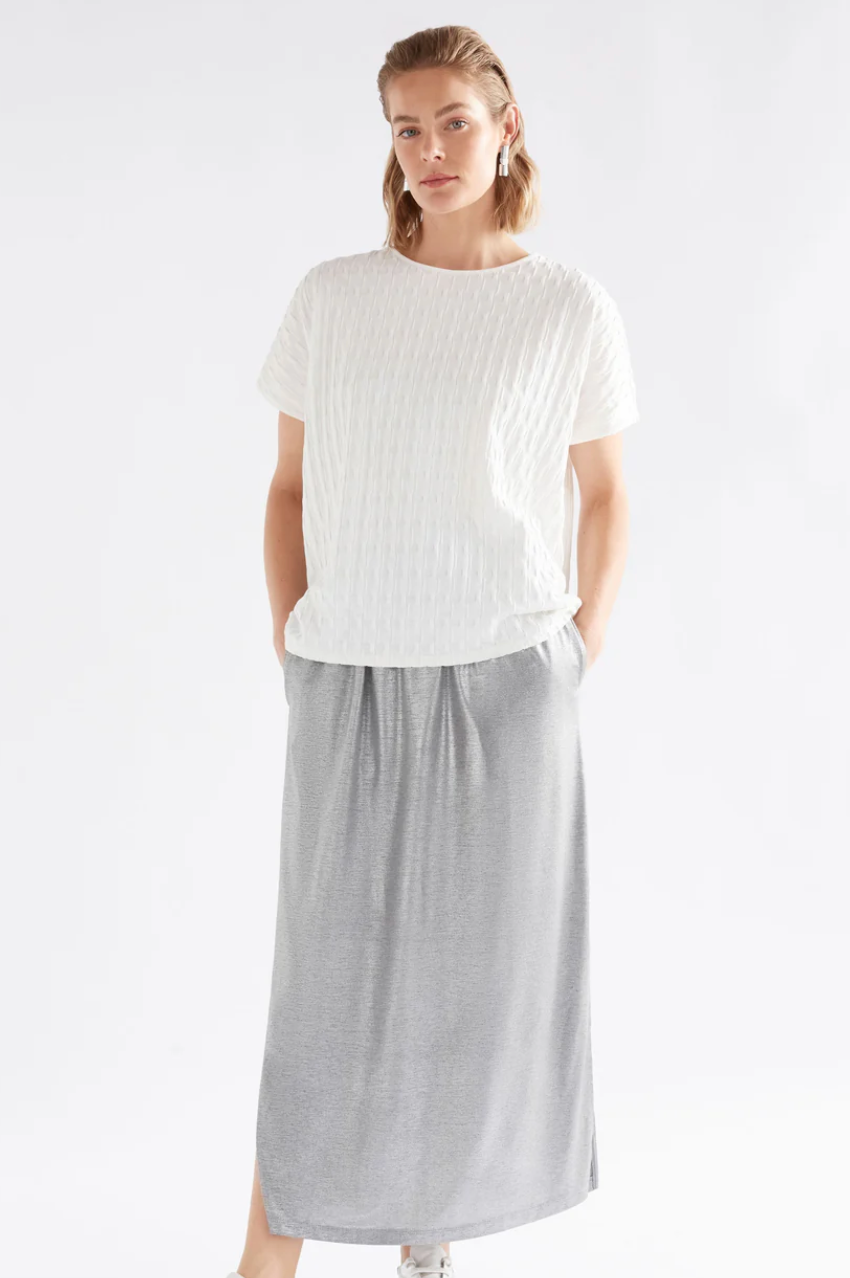 Elk Orta Boxy Tshirt - White