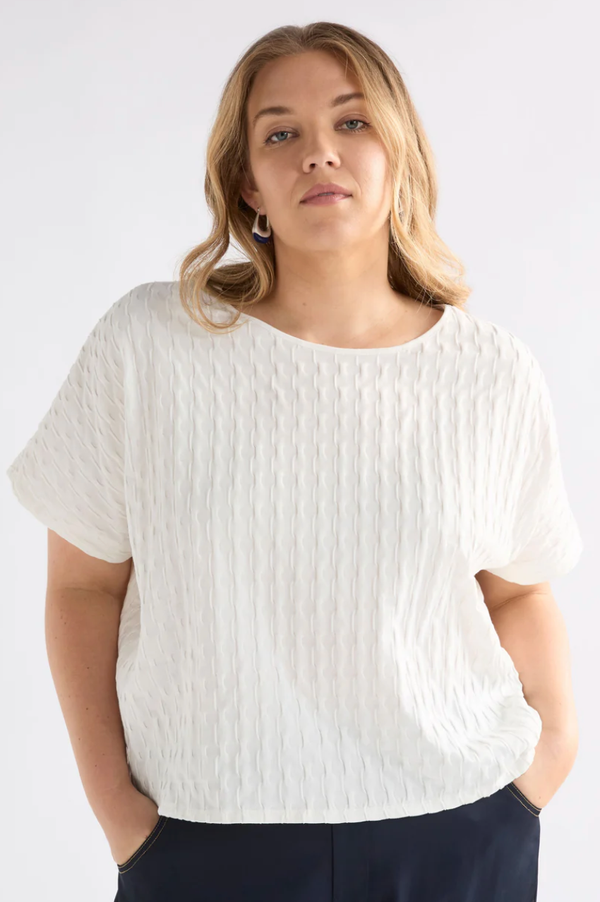 Elk Orta Boxy Tshirt - White