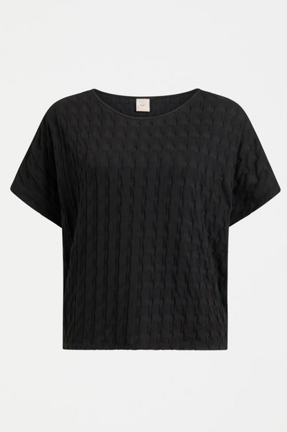 Elk Orta Boxy Tshirt - Black