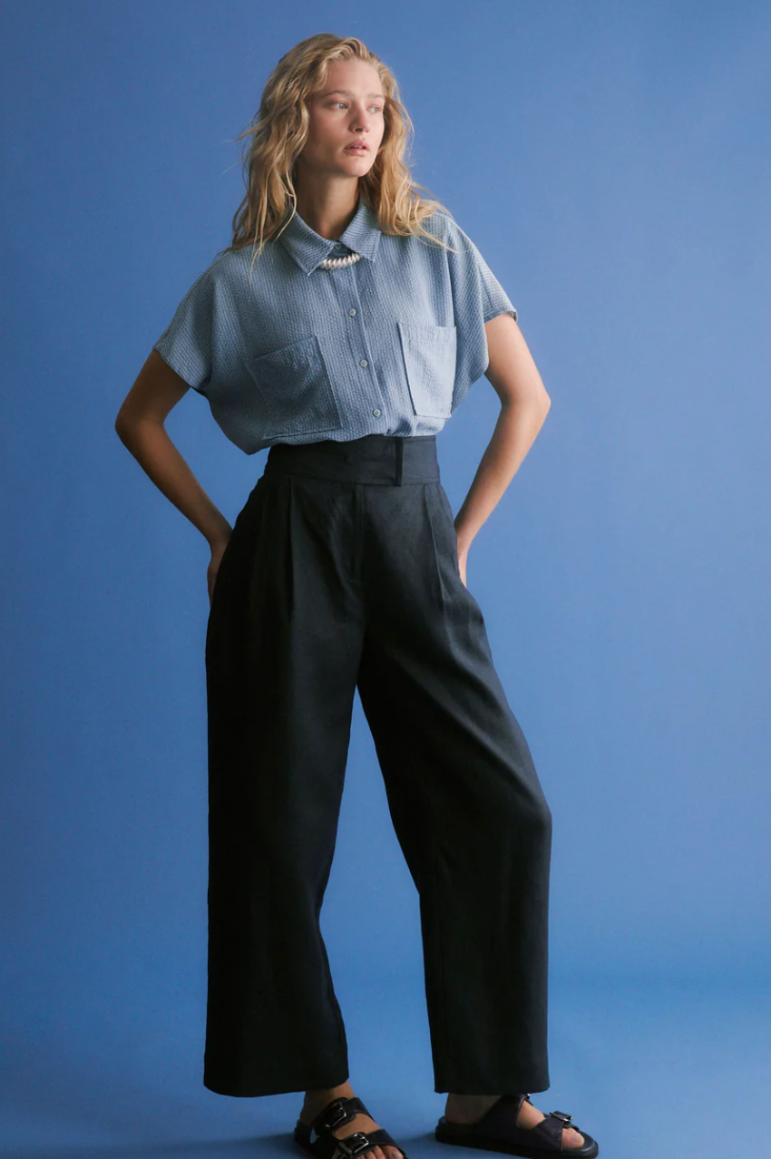 Elk Lejer Pant - Navy