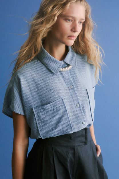 Elk Stolt Shirt - Light Wash