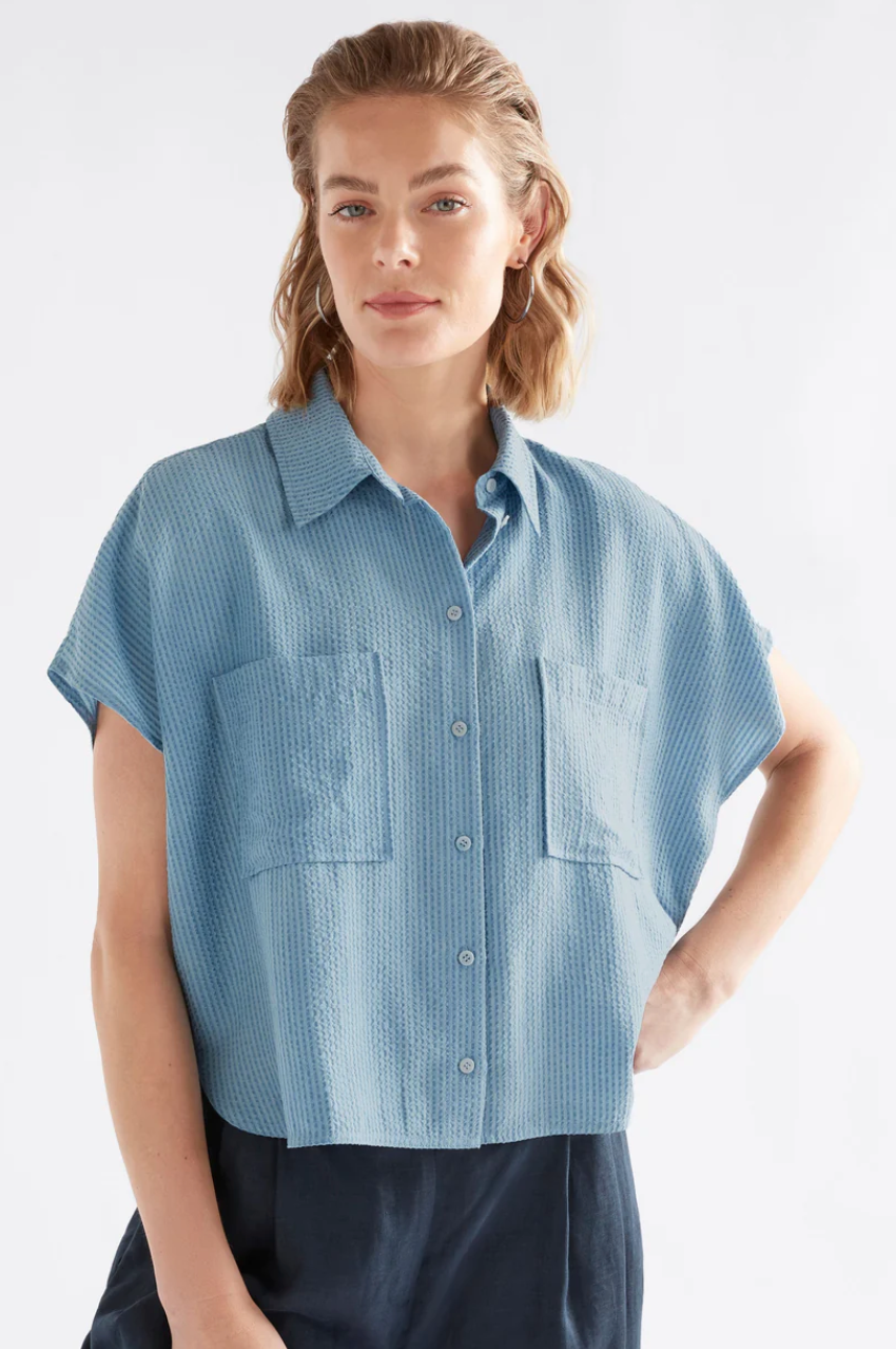 Elk Stolt Shirt - Light Wash