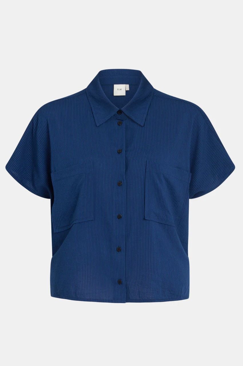 Elk Stolt Shirt - Mid Wash