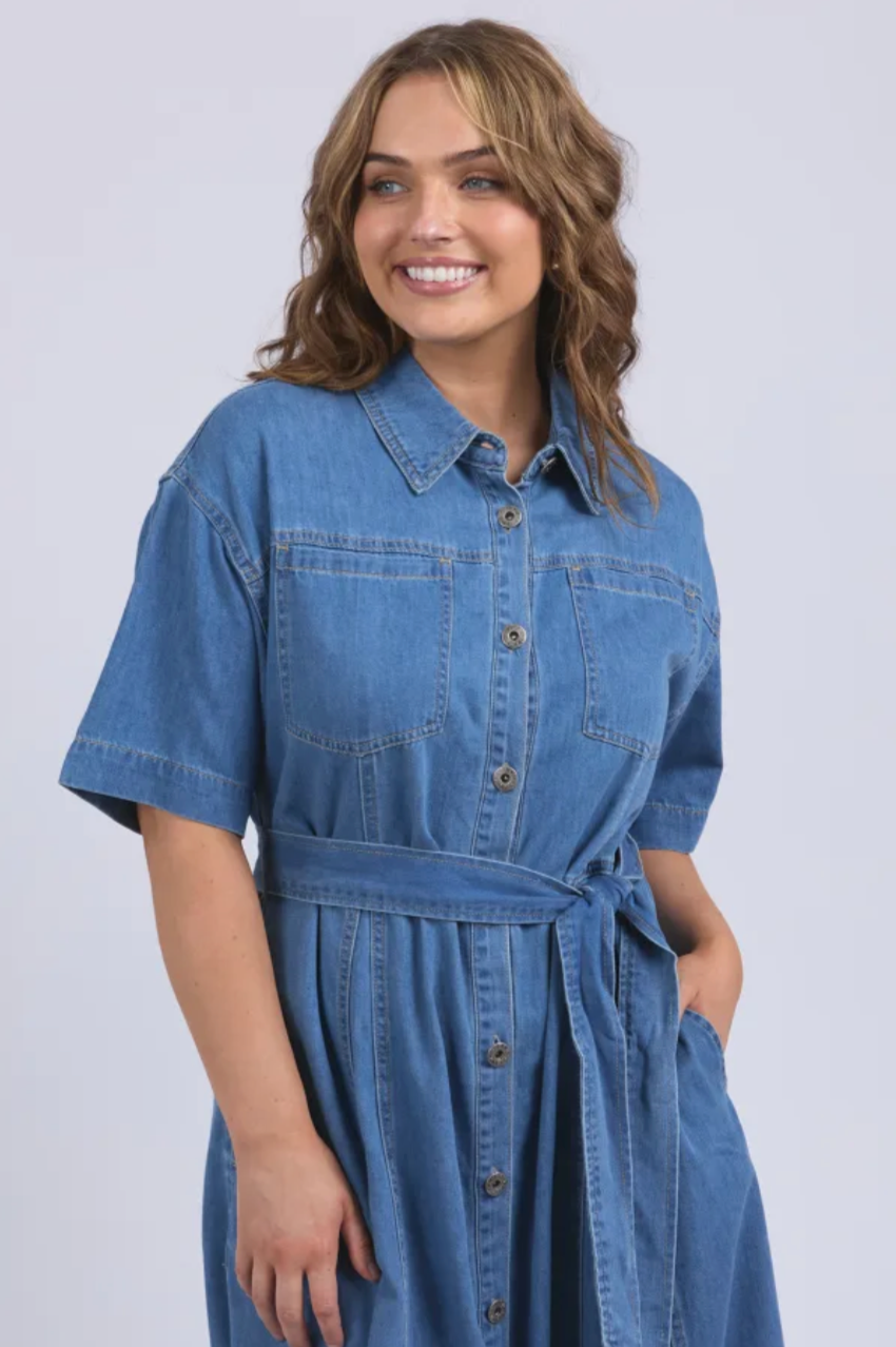 Elm River Denim Dress