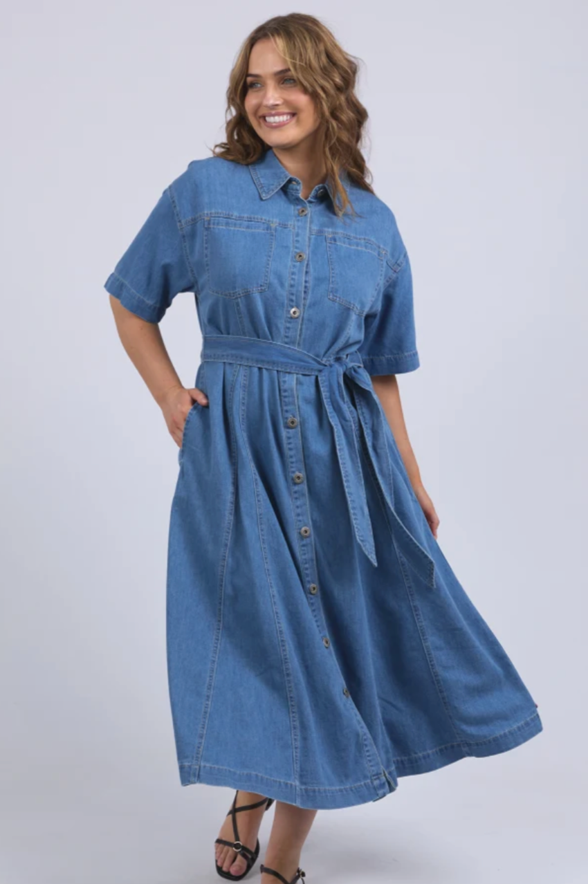 Elm River Denim Dress