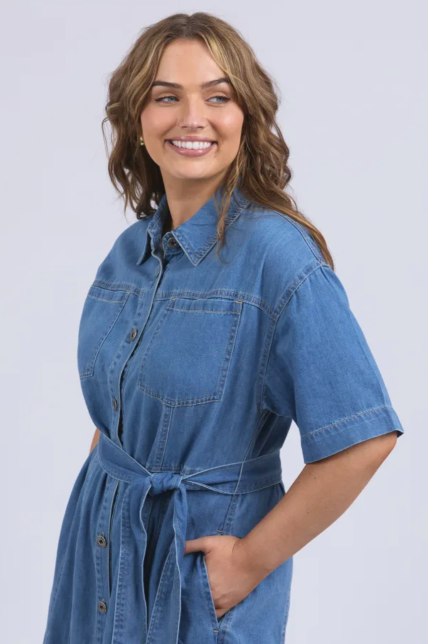 Elm River Denim Dress