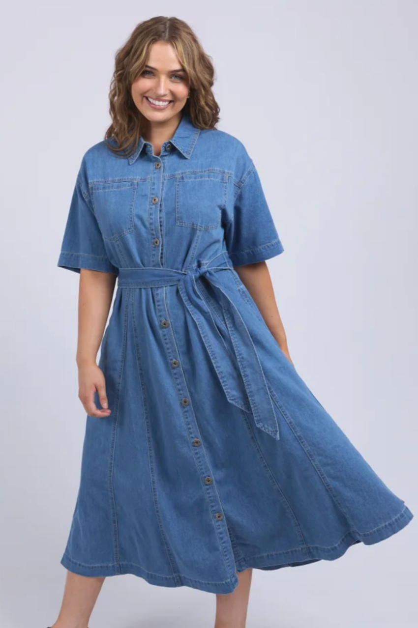 Elm River Denim Dress