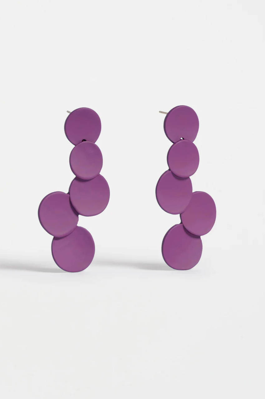 Tallke Drop Earring - Mulberry