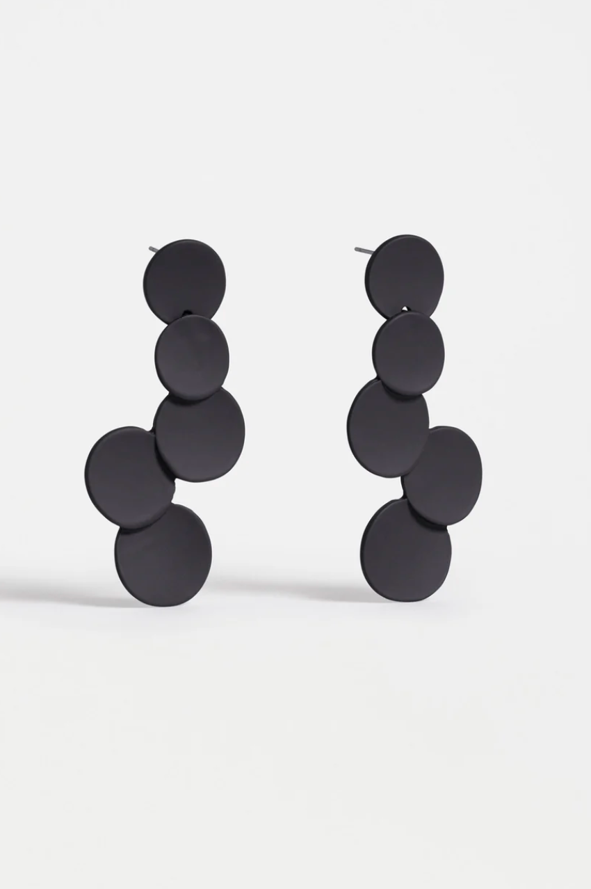 Tallke Drop Earring - Black