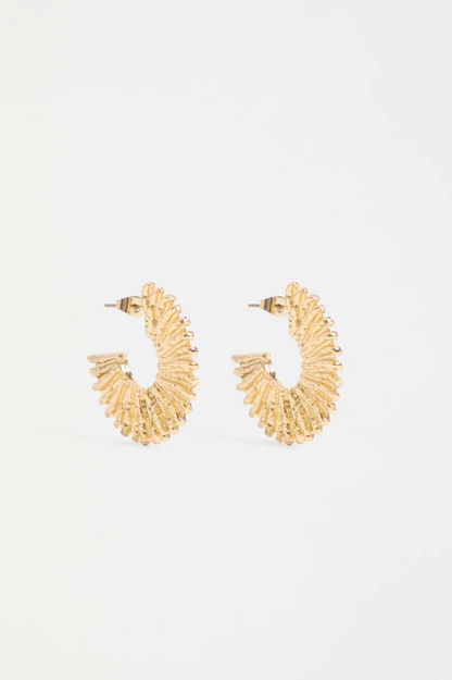 Krusen Hoop Earring - Gold
