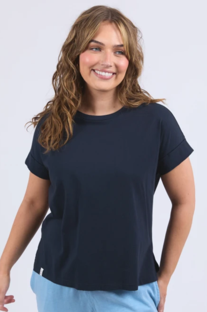Elm Jesse S/S Tee - Dark Sapphire