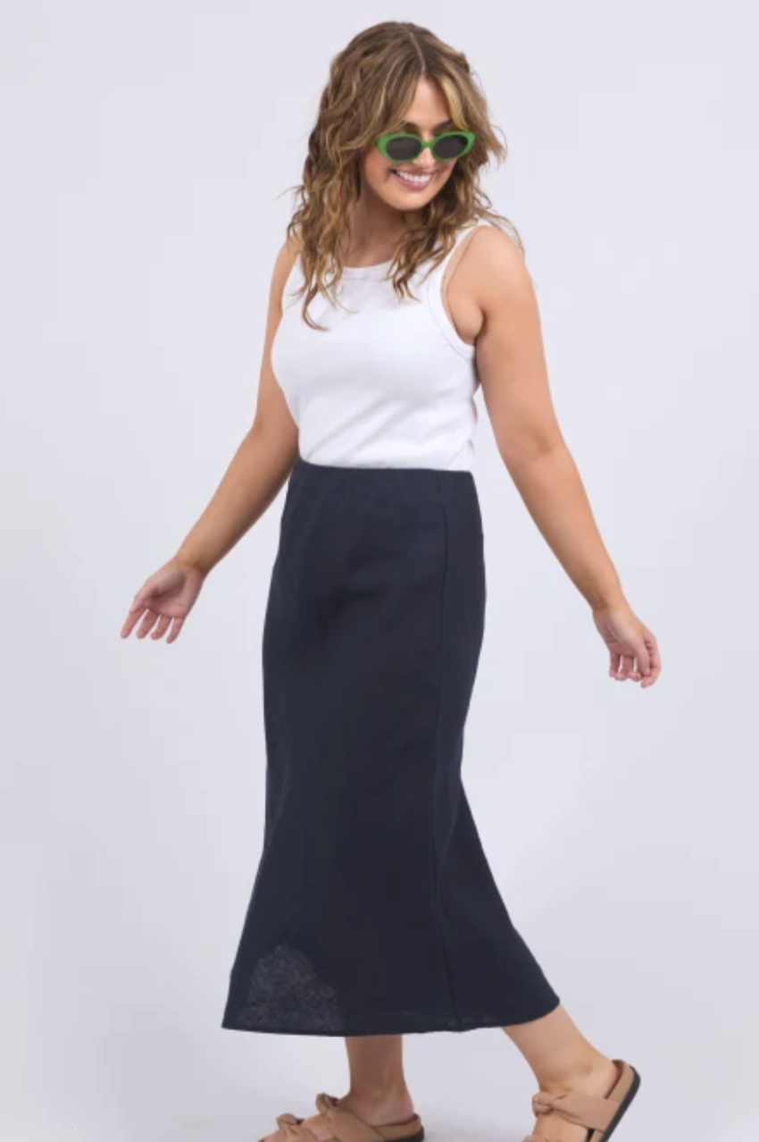 Elm Eleni Skirt - Dark Sapphire