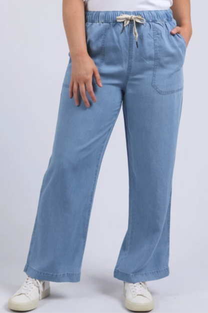 Elm Payton Chambray Pant