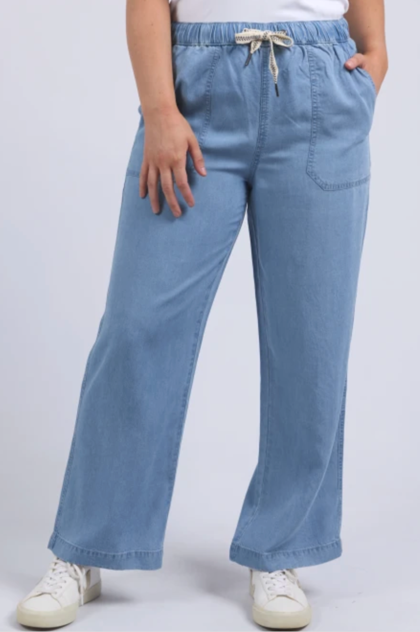 Elm Payton Chambray Pant