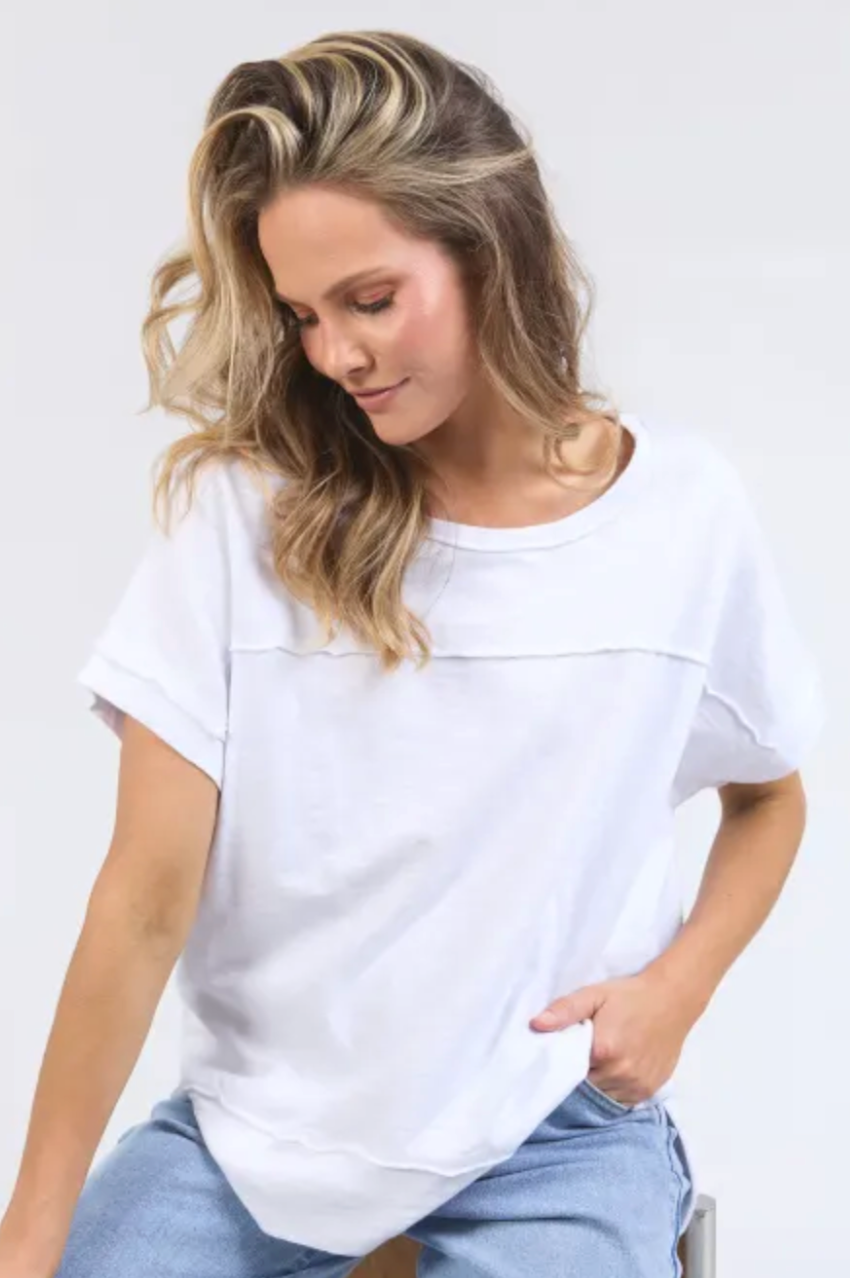 Foxwood Allison Tee - White