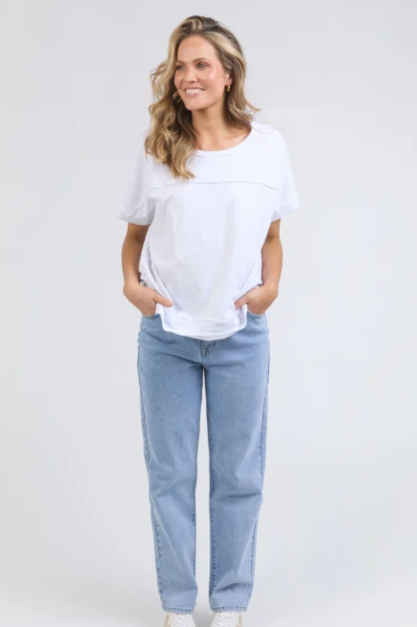 Foxwood Allison Tee - White