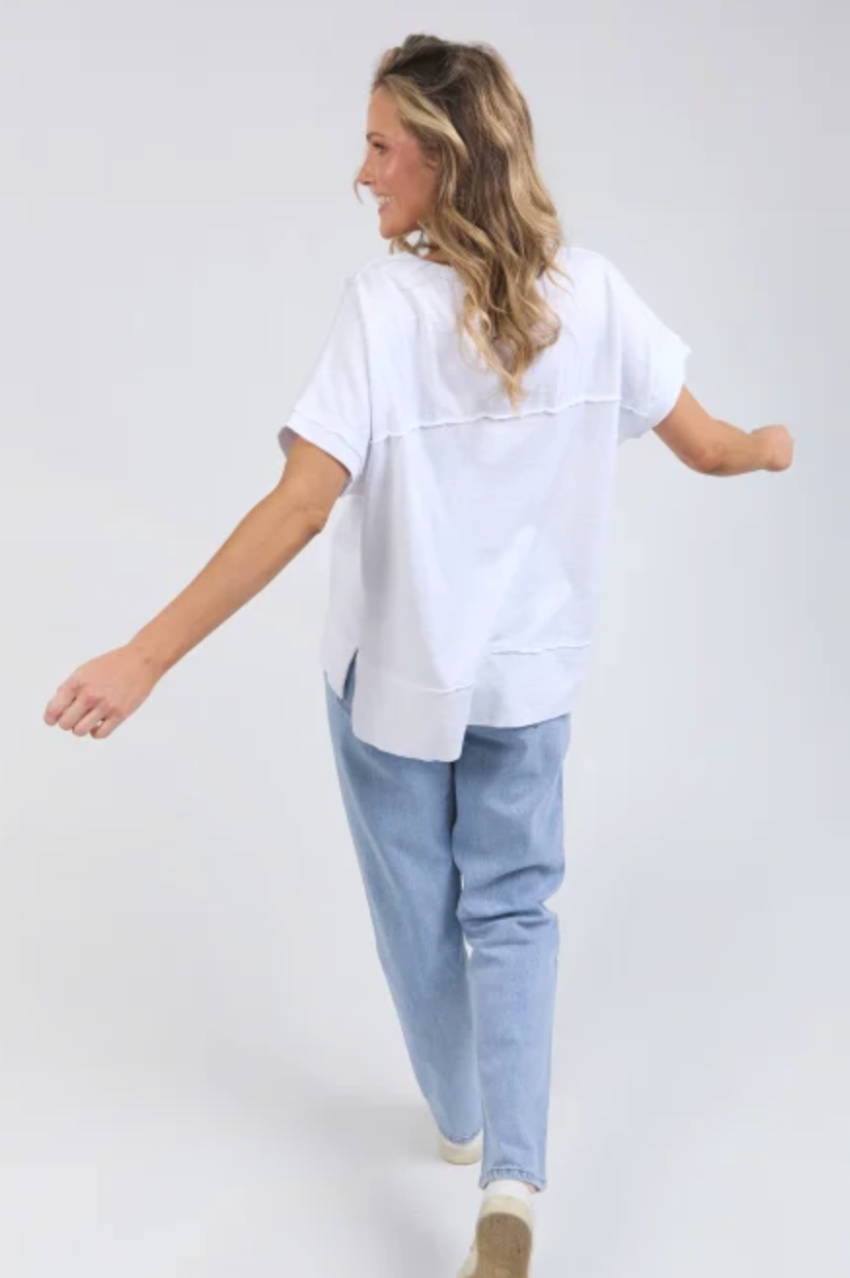 Foxwood Allison Tee - White