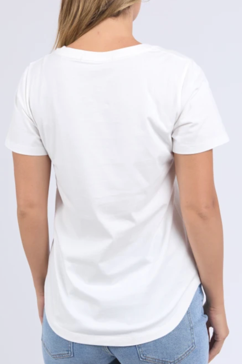 Foxwood Limoncello Tee - Vint White